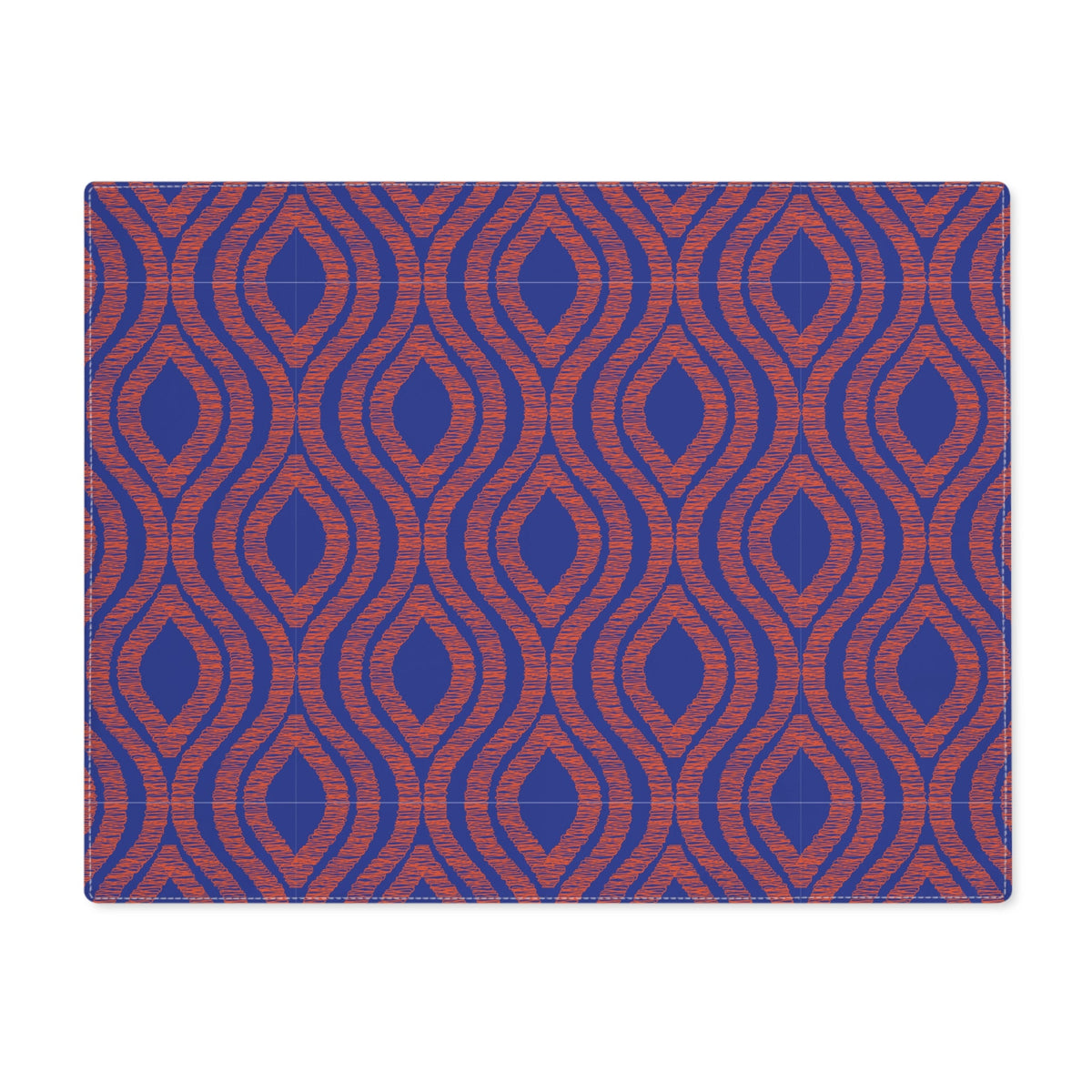 Placemat | Bright Blue & Orange | Ogee