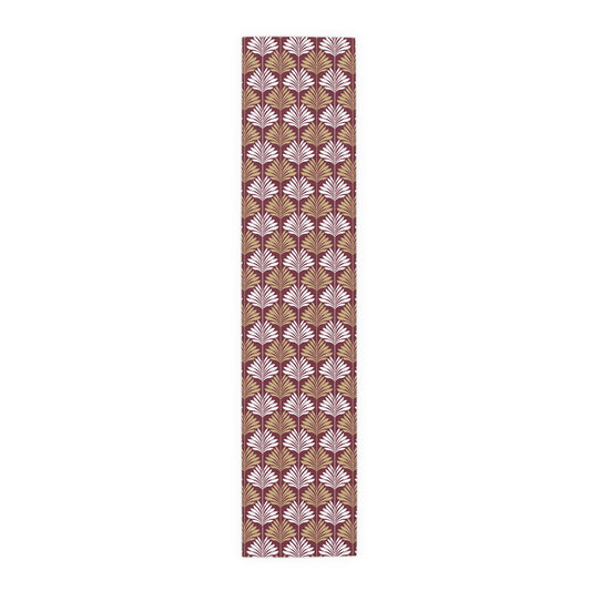 Table Runner | Maroon & Gold | Deco