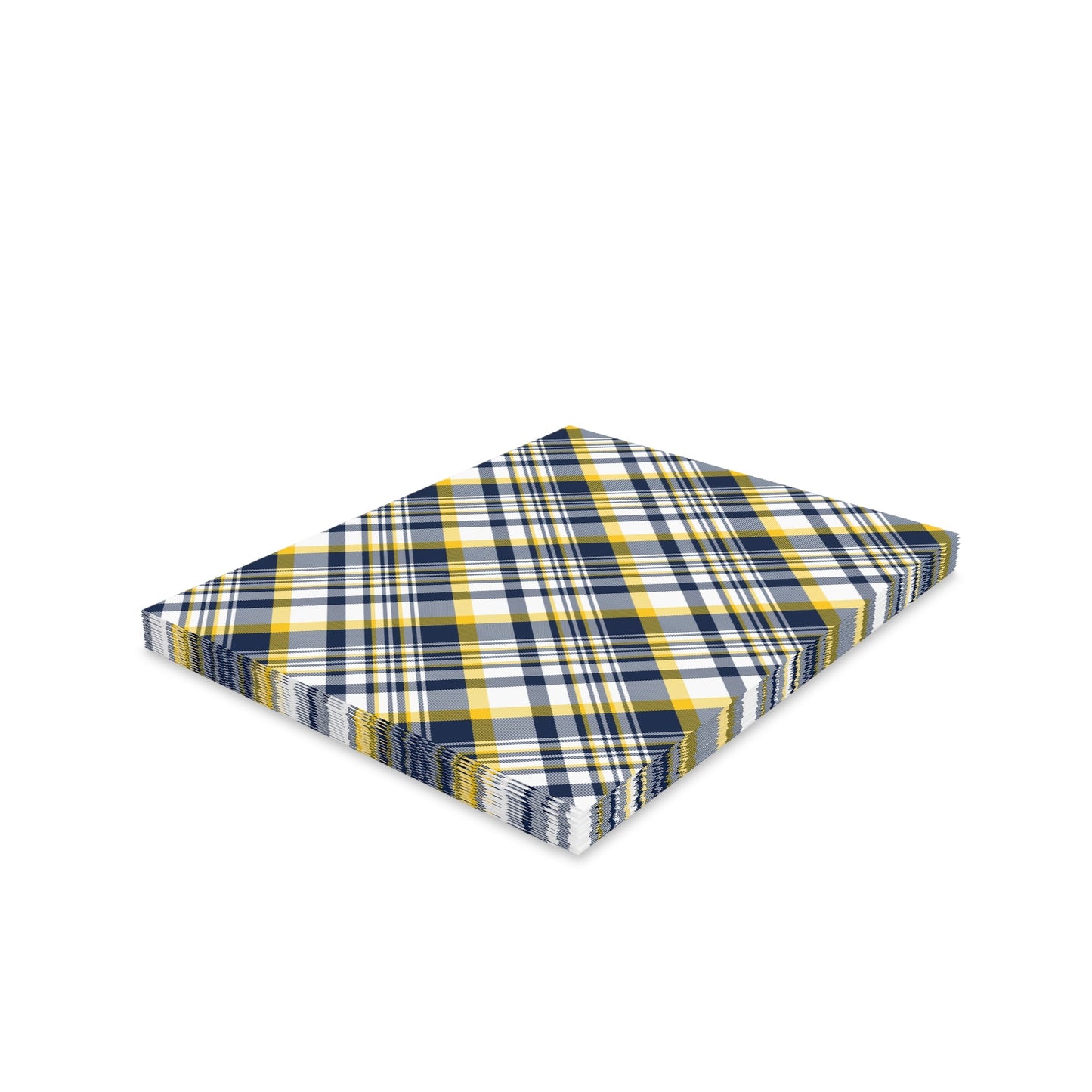 Notecards | Yellow & Blue | Tartan