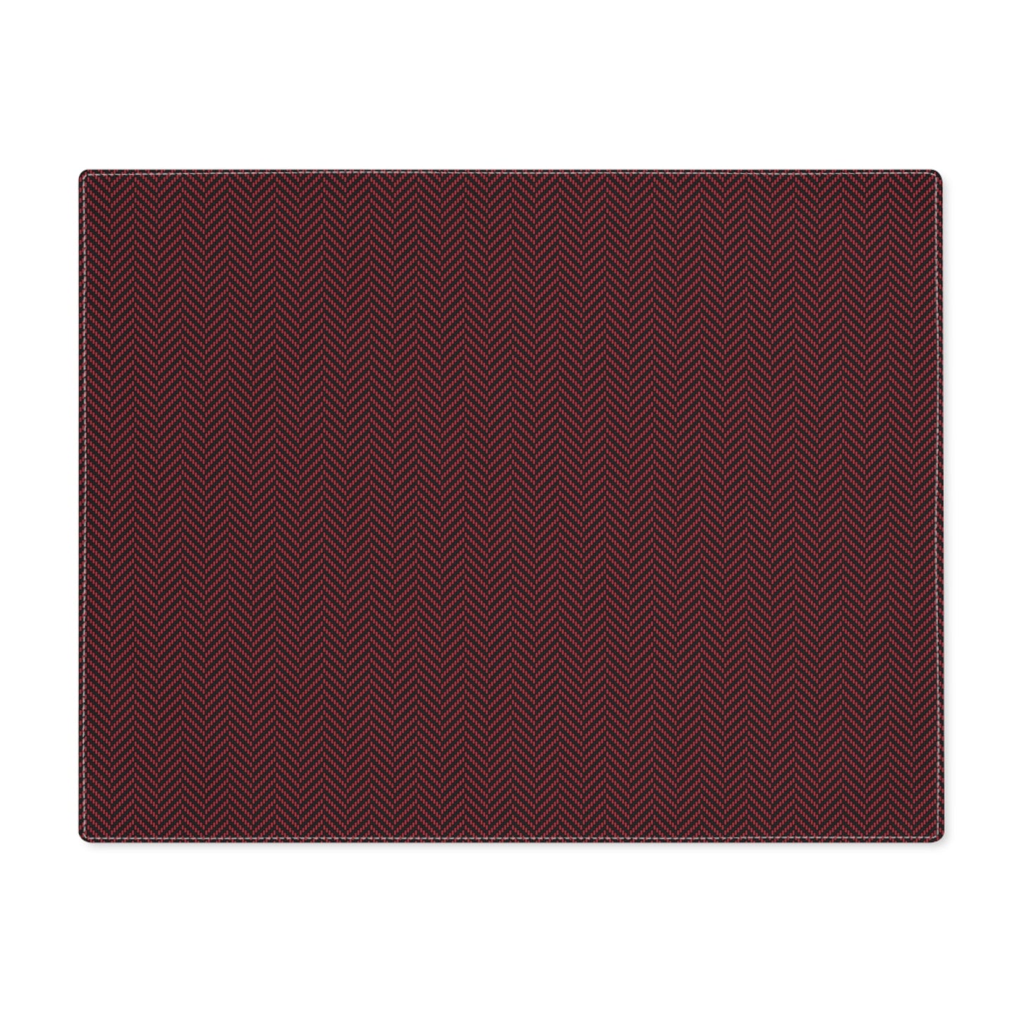 Placemat | Red & Black | Herringbone