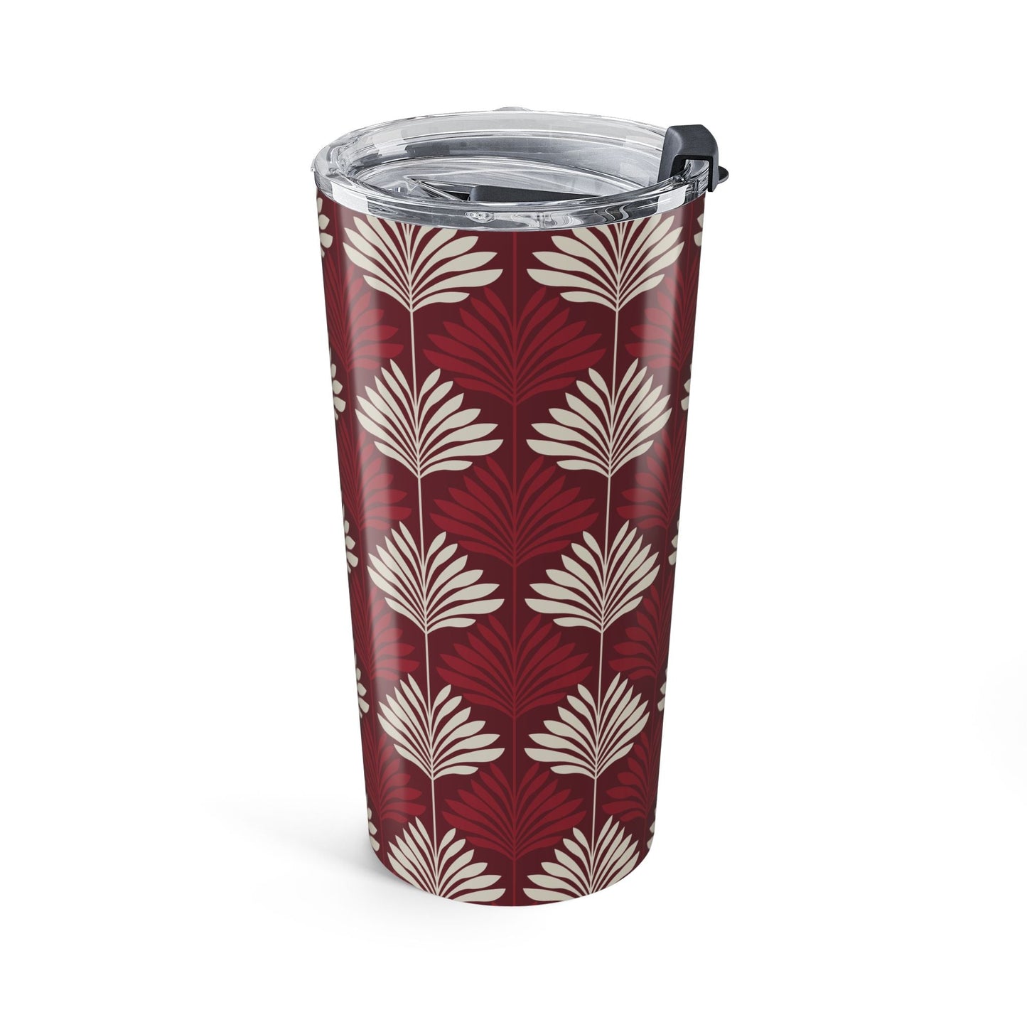 Tumbler | Maroon & White | Deco