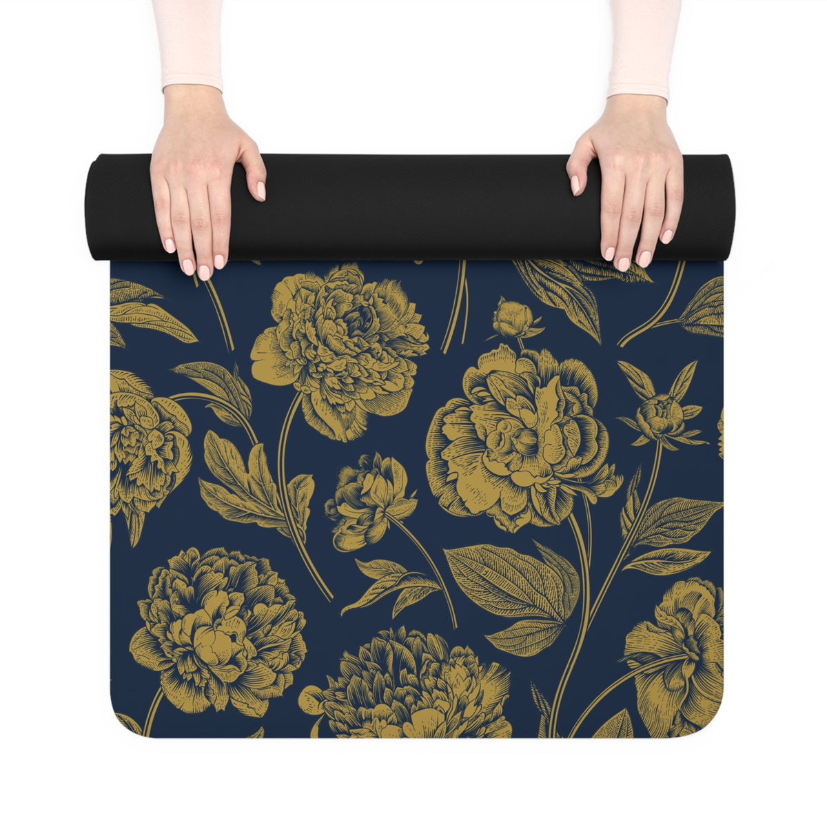 Yoga Mat | Notre Dame, Indiana | Peony