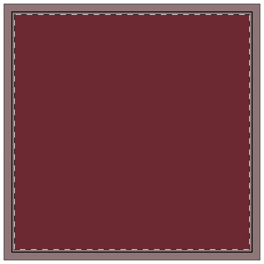Napkin 4-set | Tuscaloosa, Alabama | Dark (Burgandy)