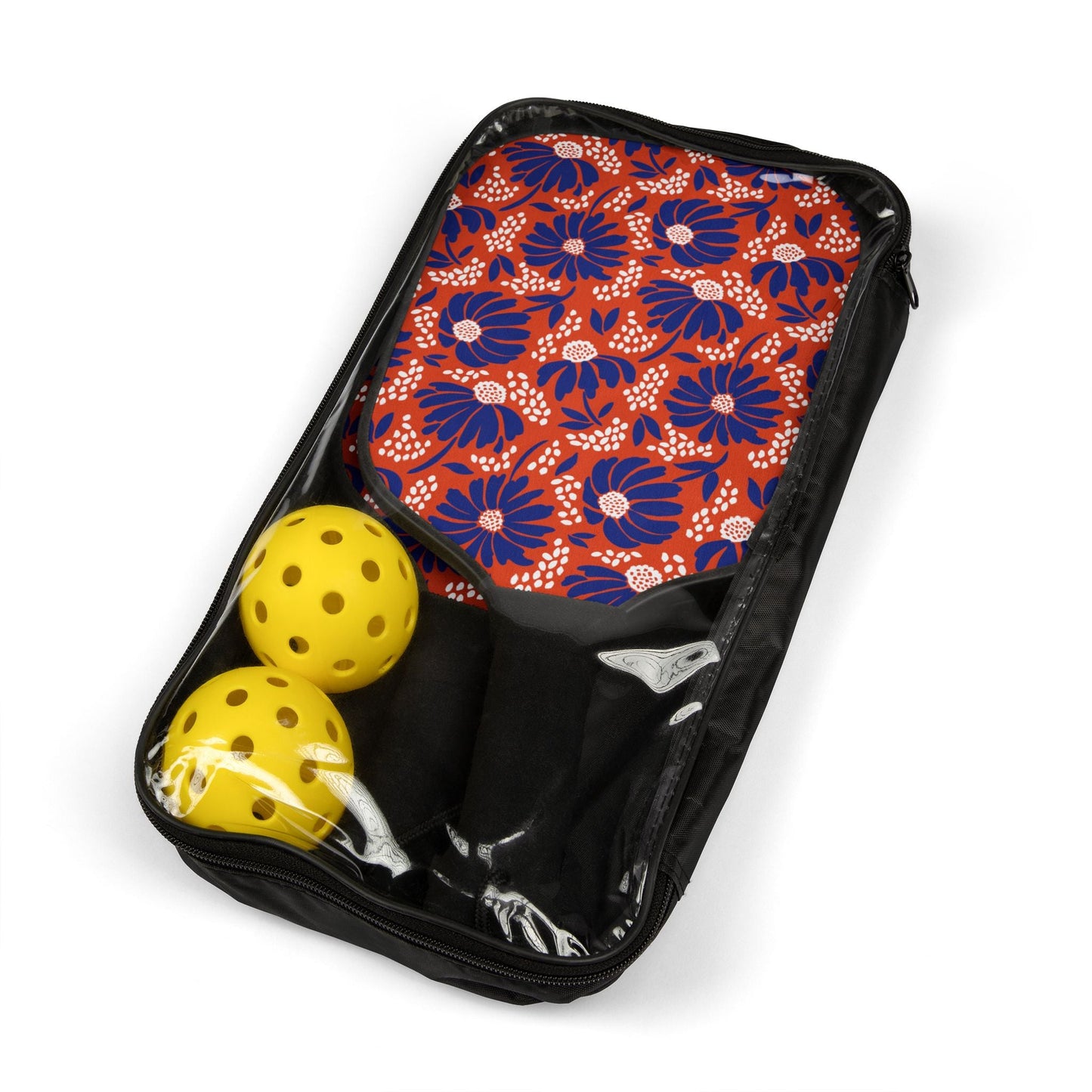 Pickleball Paddle Kit | Bright Blue & Orange | Bellis