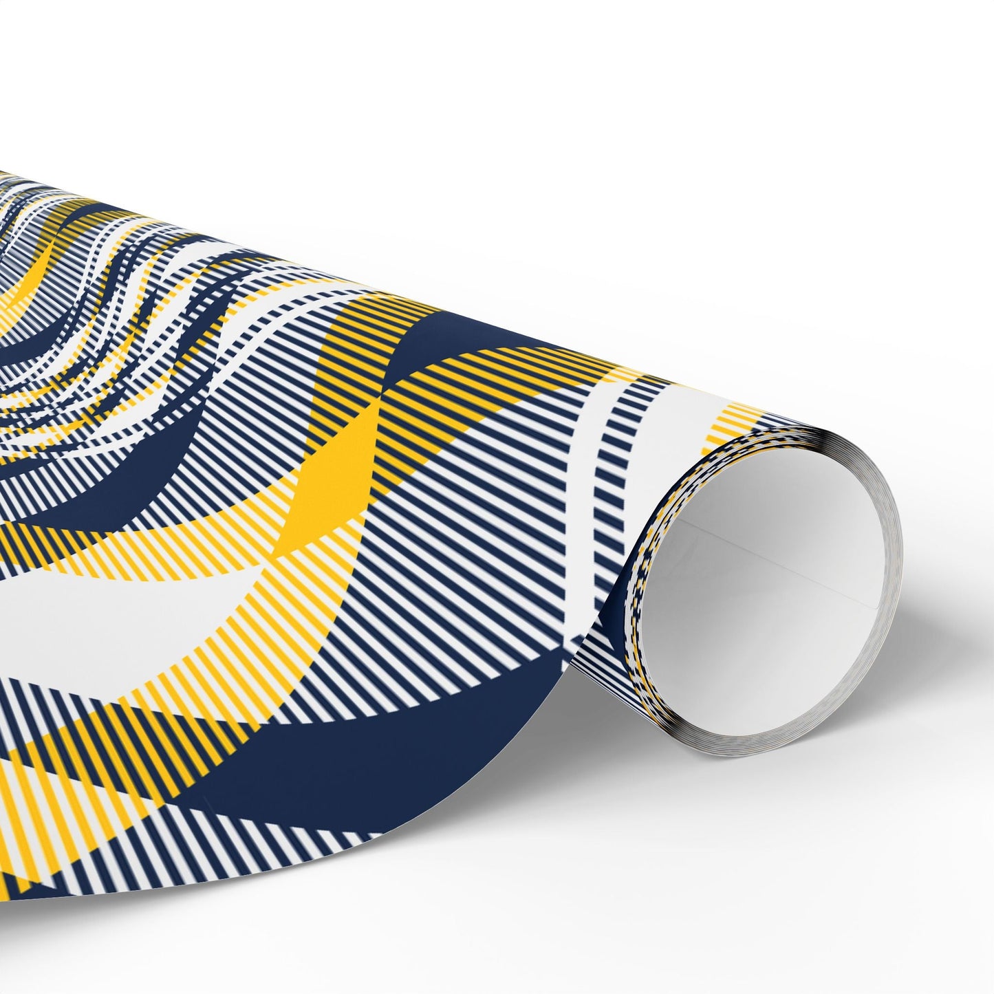 Gift Wrap | Yellow & Blue | Tartan