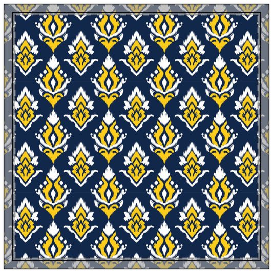 Napkins | Yellow & Blue | Ikat