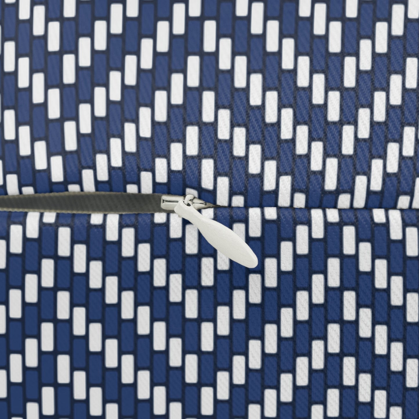 Pillow | Navy & White | Herringbone