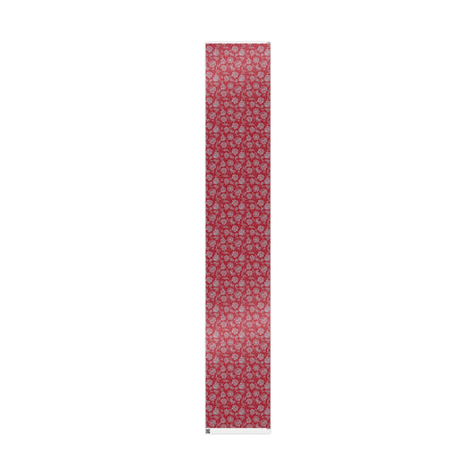 Gift Wrap | Red & Gray | Peony