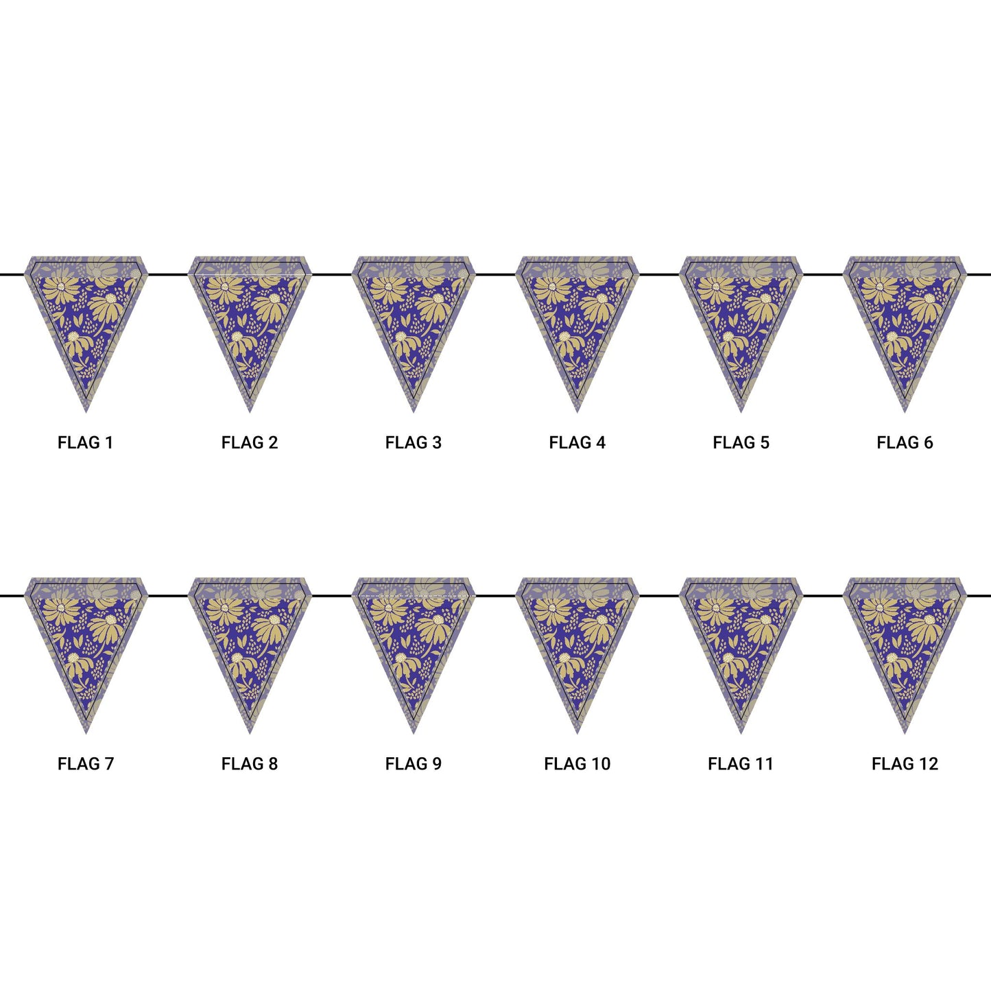 Flag Garland | Harrisonburg, Virginia | Bellis