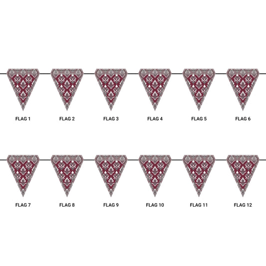 Flag Garland | Starkville, Mississippi | Ikat
