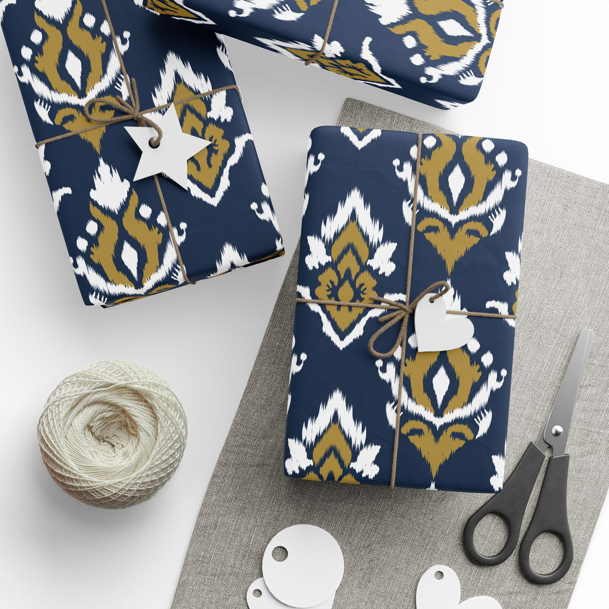 Gift Wrap | Notre Dame, Indiana | Ikat