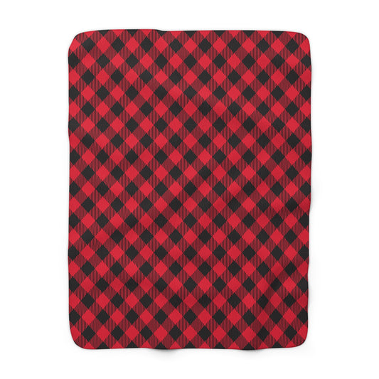 Sherpa Blanket | Raleigh, North Carolina | Gingham