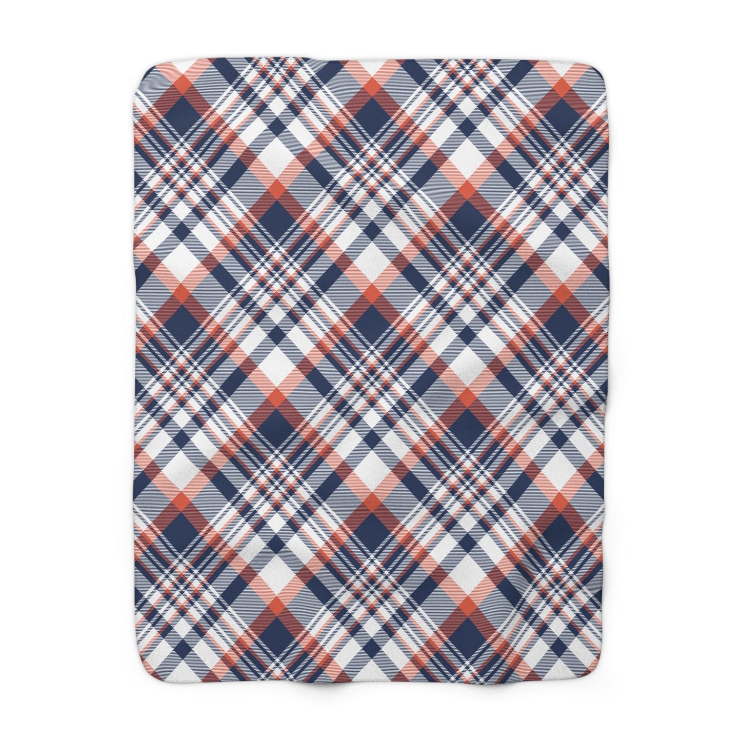 Sherpa Fleece Blanket | Charlottesville, Virginia | Tartan
