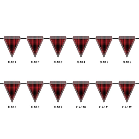 Flag Garland | Salt Lake City, Utah | Tweed