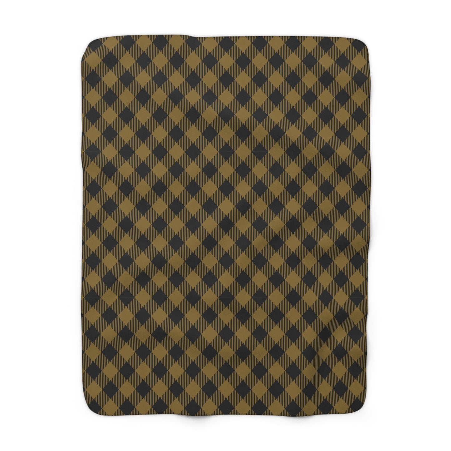 Sherpa Fleece Blanket | Winston Salem, North Carolina | Gingham