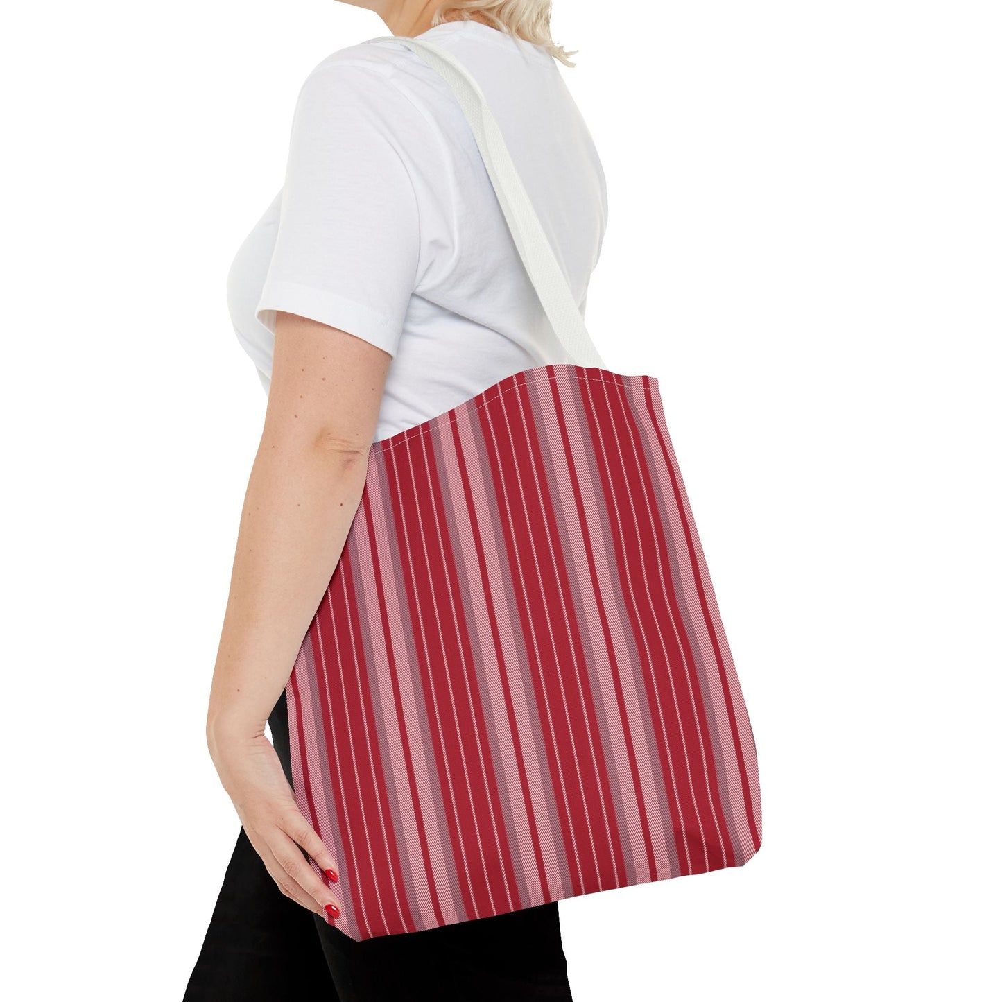 Totes | Red & Gray | Stripe