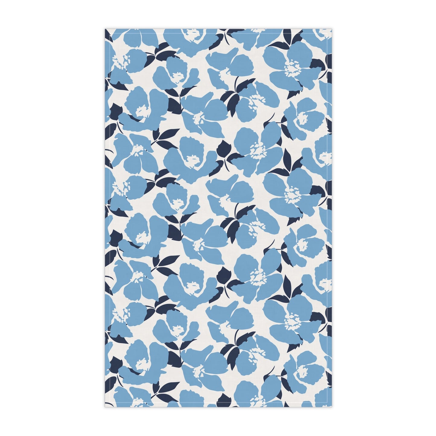 Tea Towels | Light Blue & White | Poppy