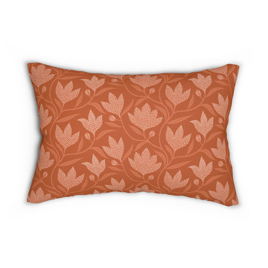 Pillow | Dark Orange & White | Magnolia