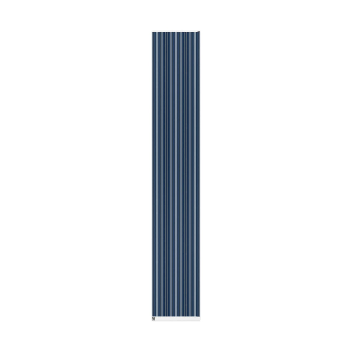Gift Wrap | Blue & Gold | Stripe