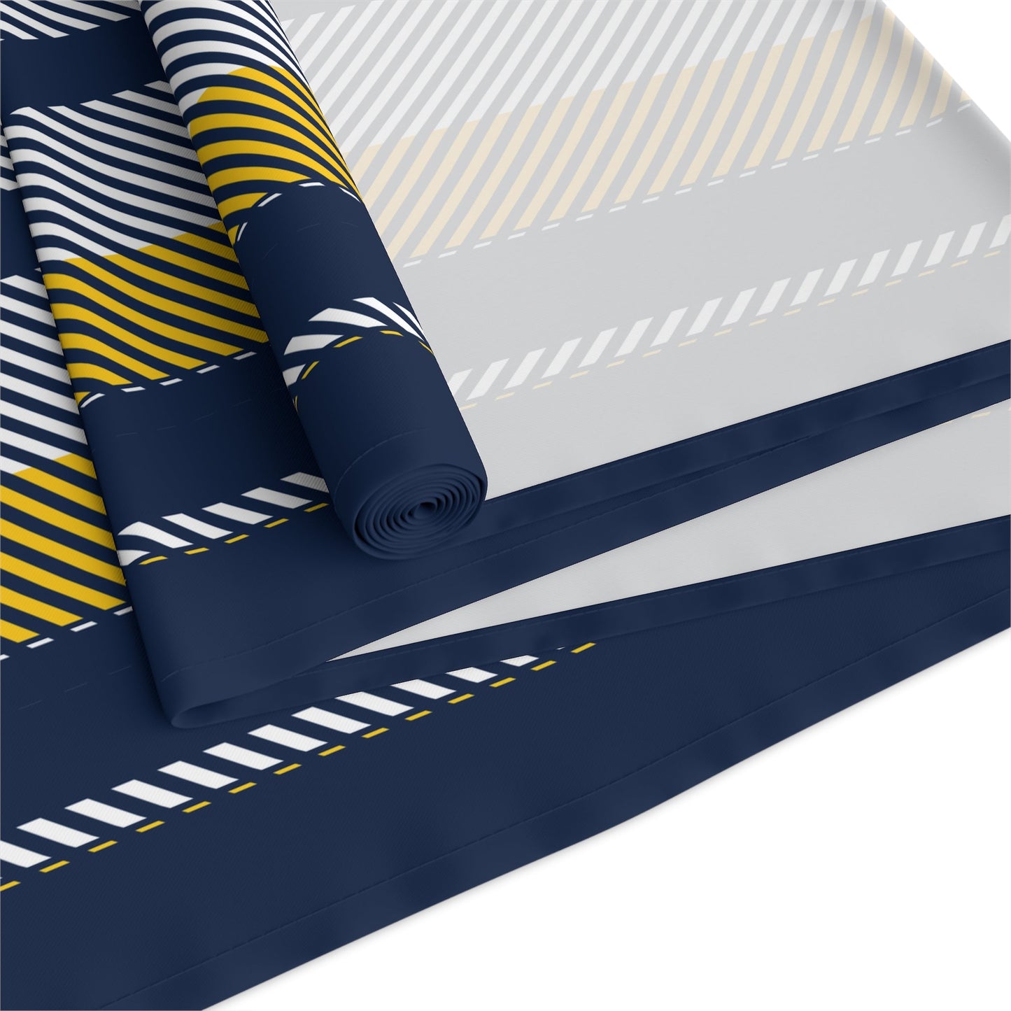 Table Runner | Yellow & Blue | Stripe