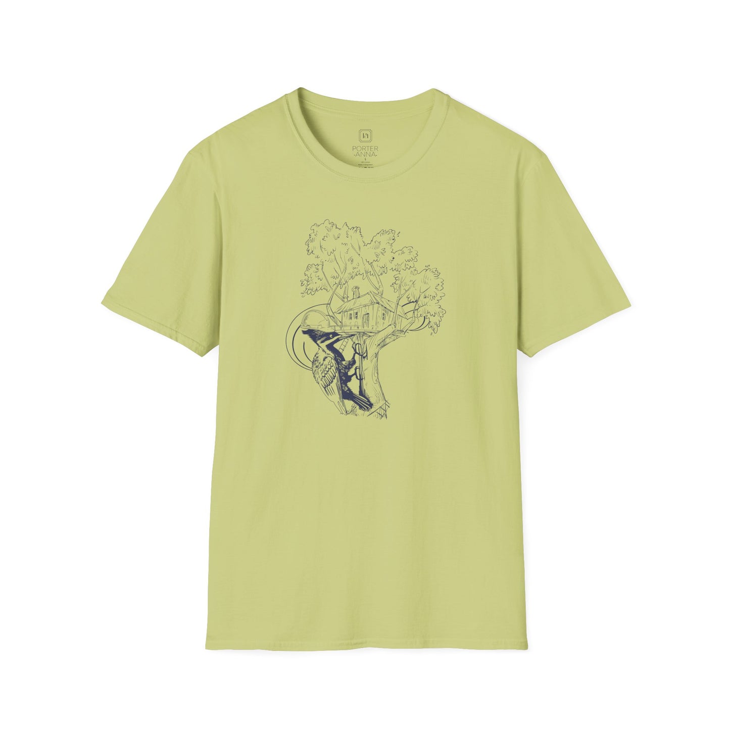 NYP Adult Tee | Woodpecker Construction