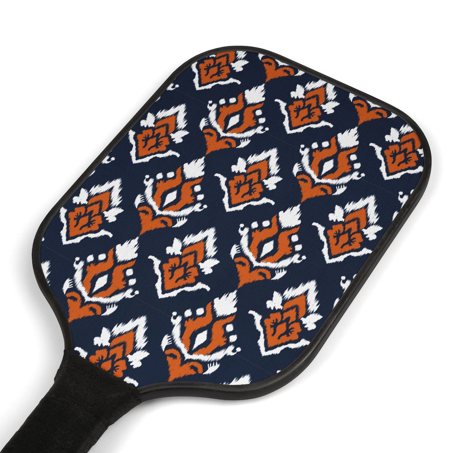 Pickleball Paddle Kit | Orange & Blue | Ikat