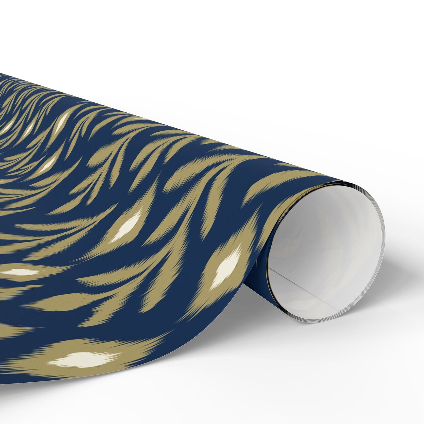 Gift Wrap | Blue & Gold | Laurel