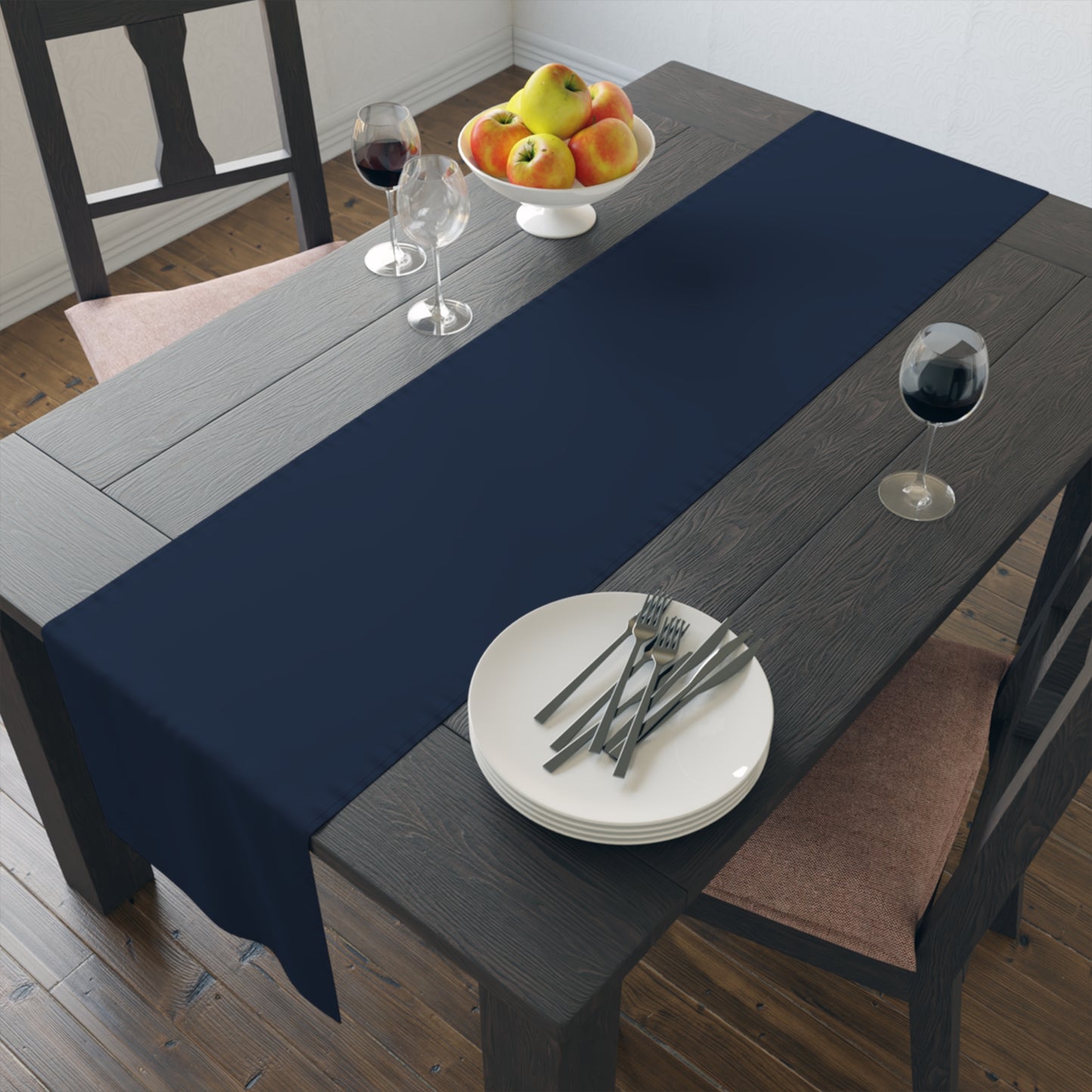 Table Runner | Notre Dame, Indiana | Dark