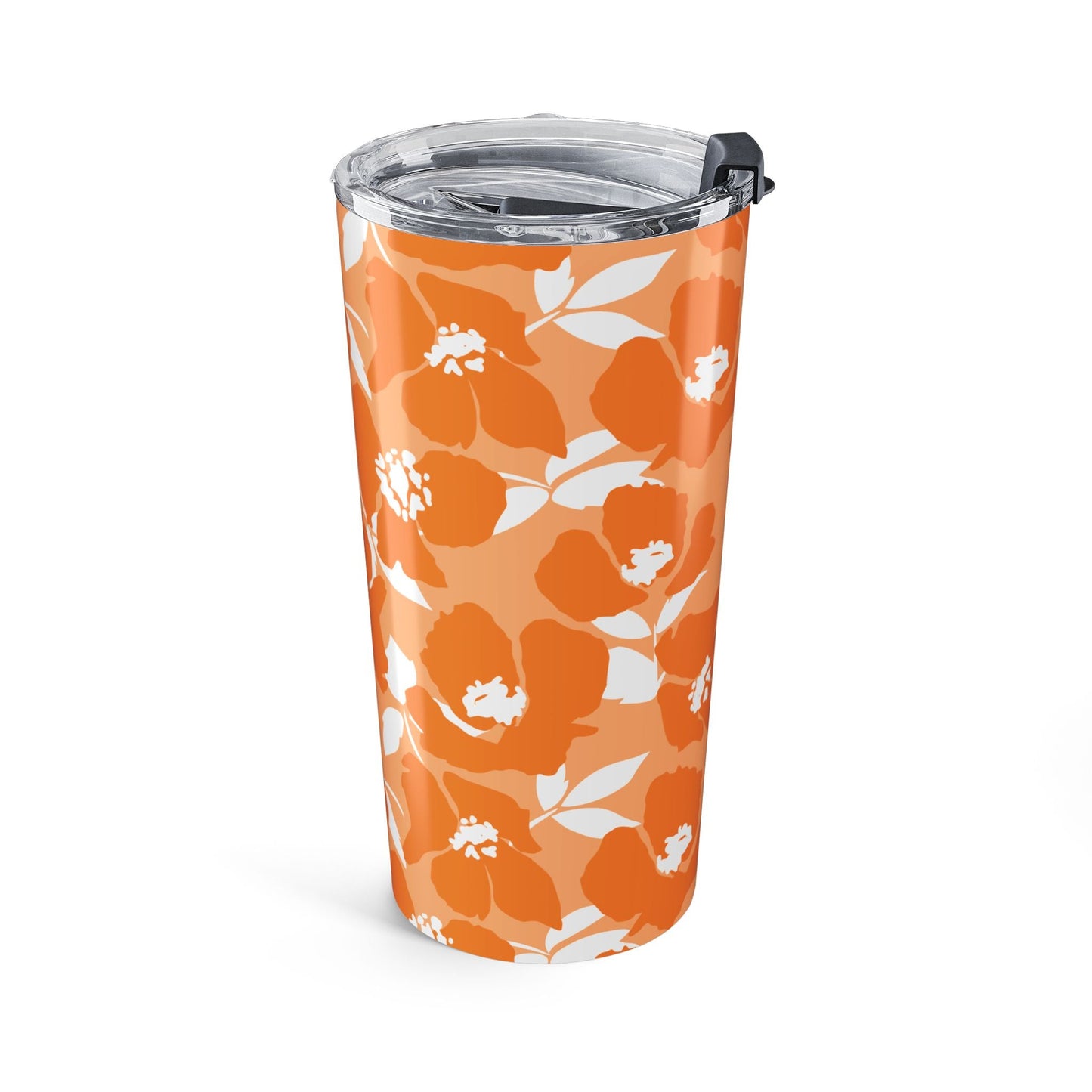 Tumbler | Orange & White | Poppy