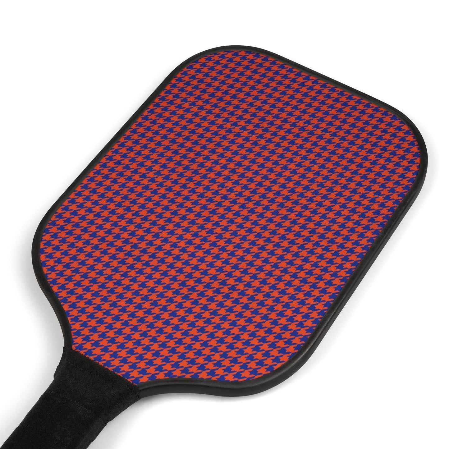 Pickleball Paddle Kit | Bright Blue & Orange | Houndstooth