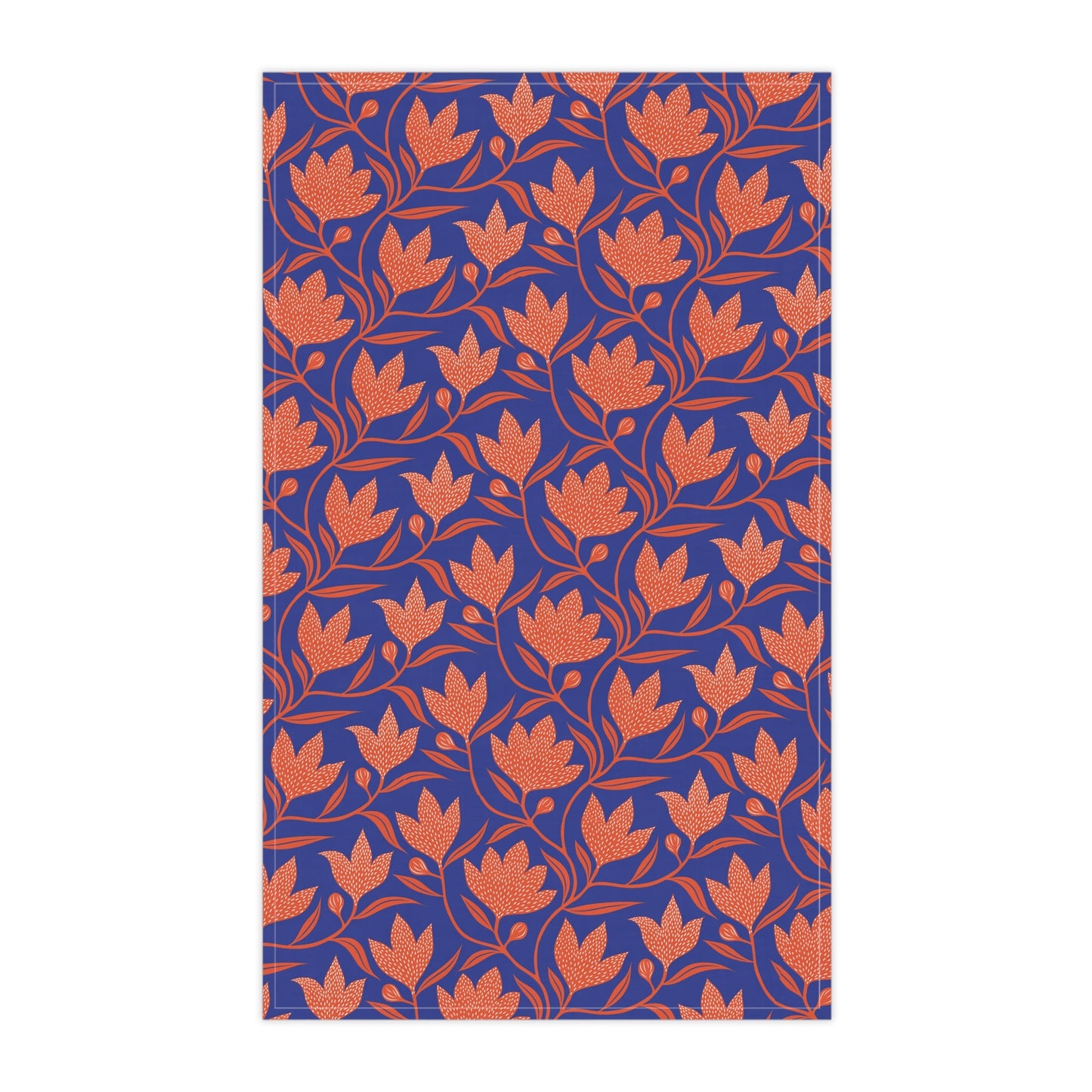 Tea Towels | Bright Blue & Orange | Magnolia