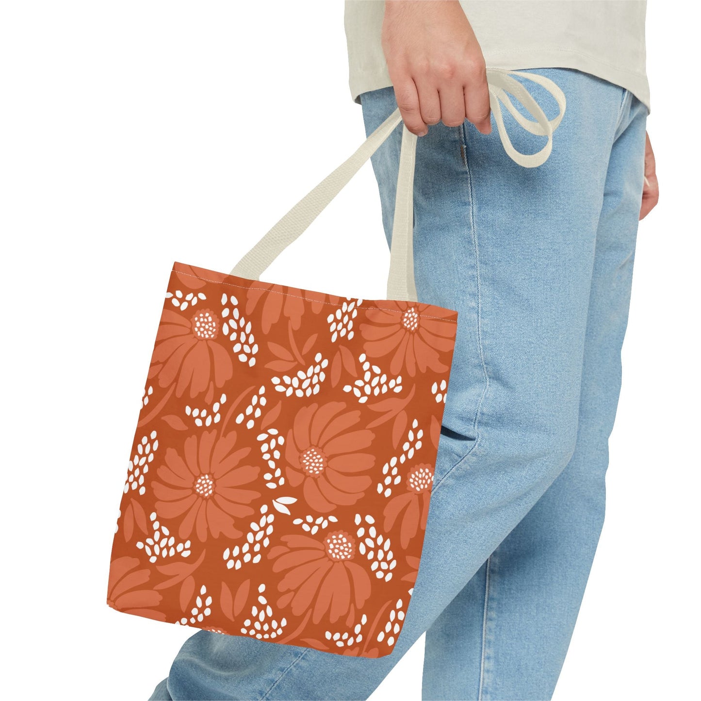 Totes | Dark Orange & White | Bellis