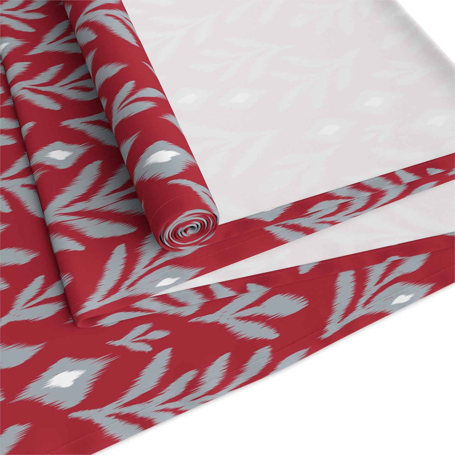 Table Runner | Red & Gray | Laurel