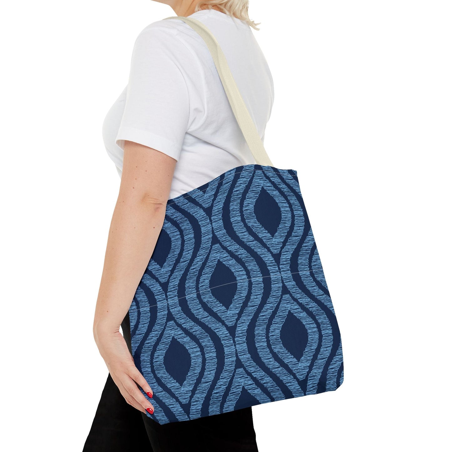Totes | Light Blue & White | Ogee