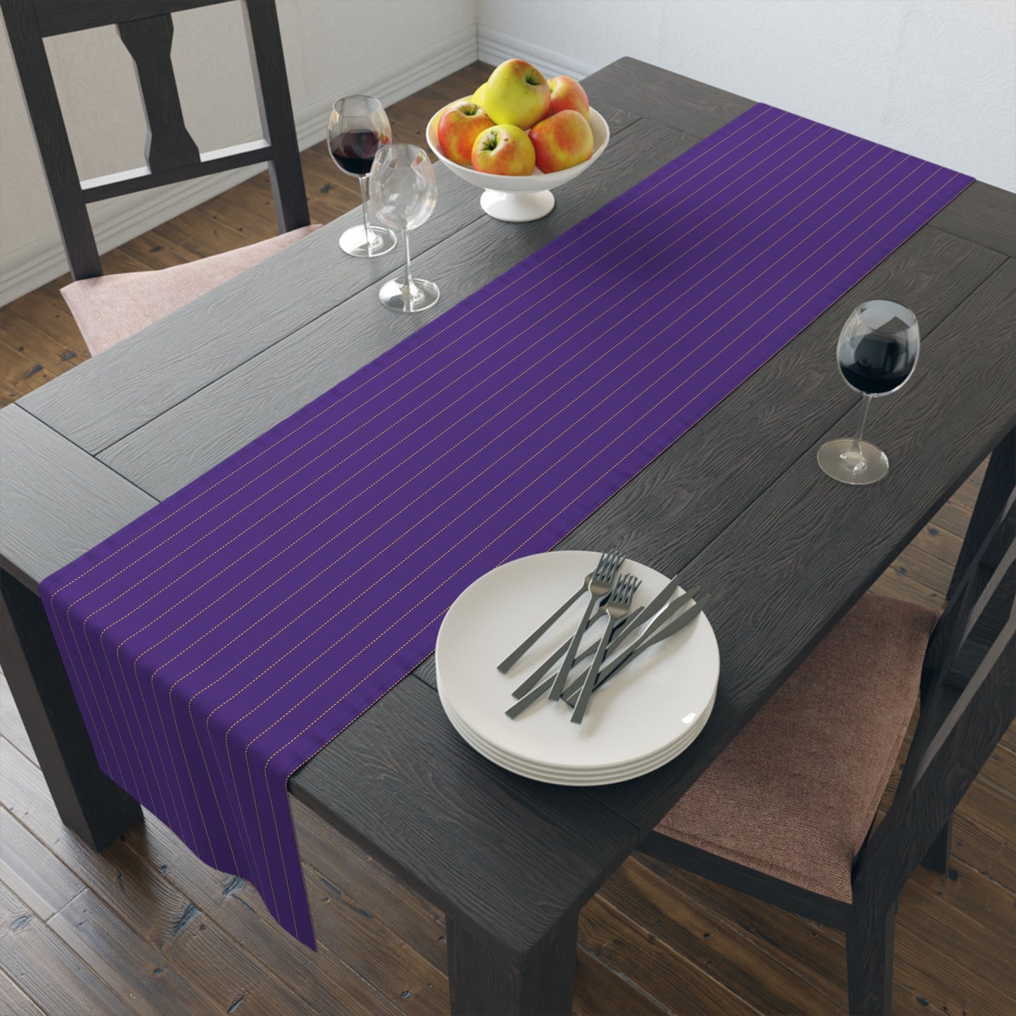 Table Runner | Baton Rouge, Louisiana | Pinstripe