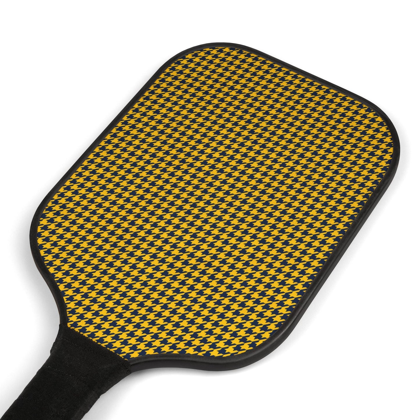Pickleball Paddle Kit | Yellow & Blue | Houndstooth