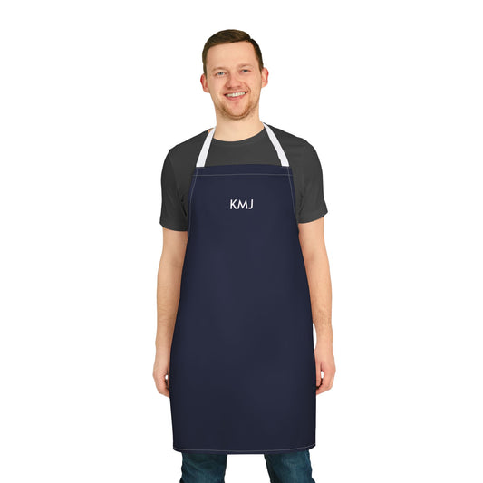 Apron - Personalized | Navy & White | Dark
