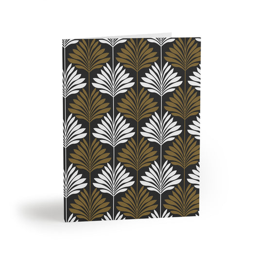 Notecards Set | Black & Gold | Deco
