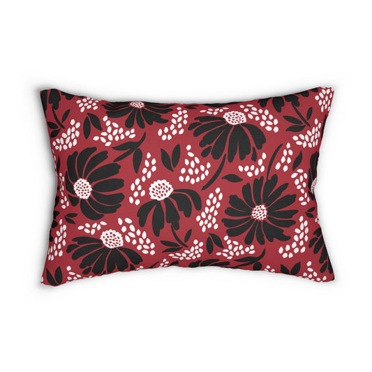 Pillow | Red & Black | Bellis