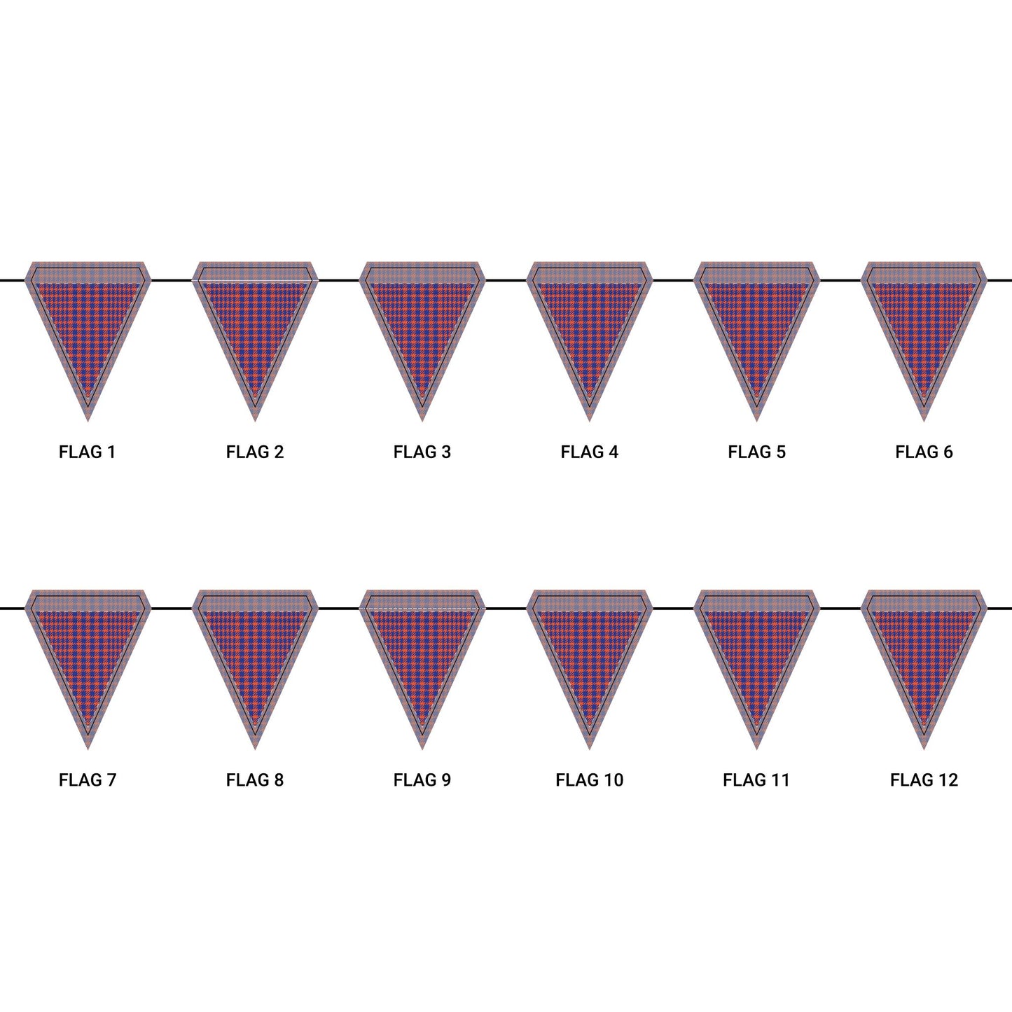 Flag Garland | Gainesville, Florida | Tweed