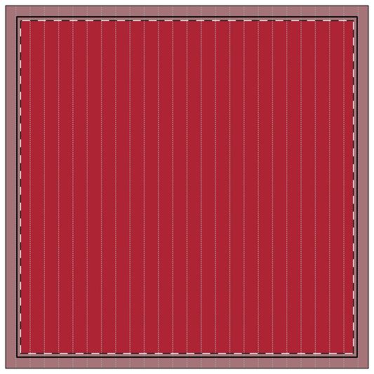 Napkins | Red & Gray | Pinstripe