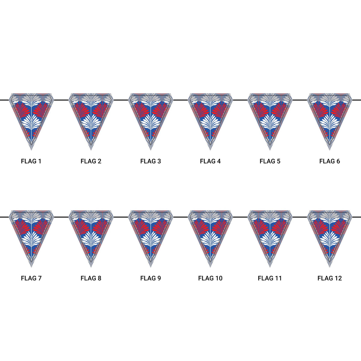Flag Garland | Lawrence, Kansas | Deco
