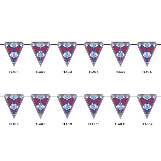 Flag Garland | Lawrence, Kansas | Deco