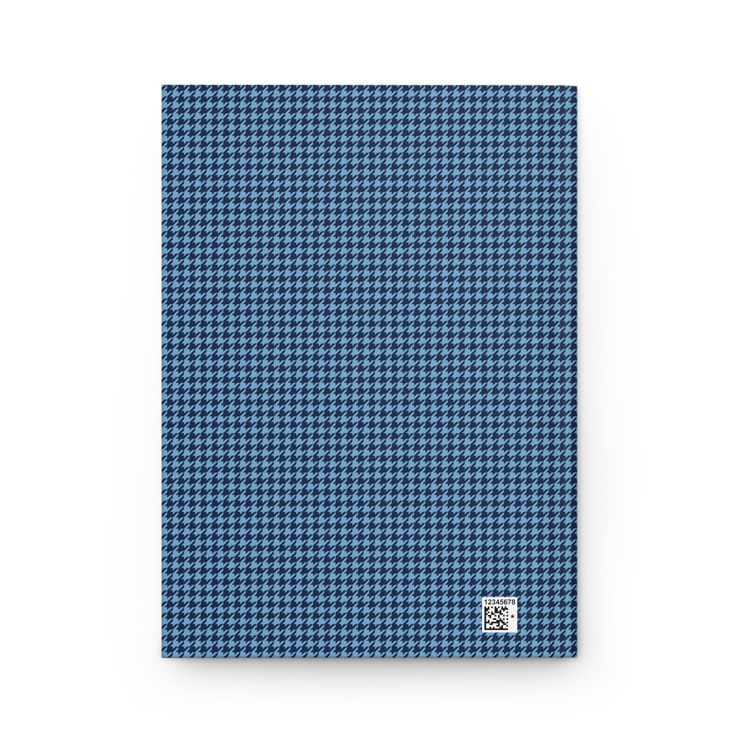 Journal | Light Blue & White | Houndstooth