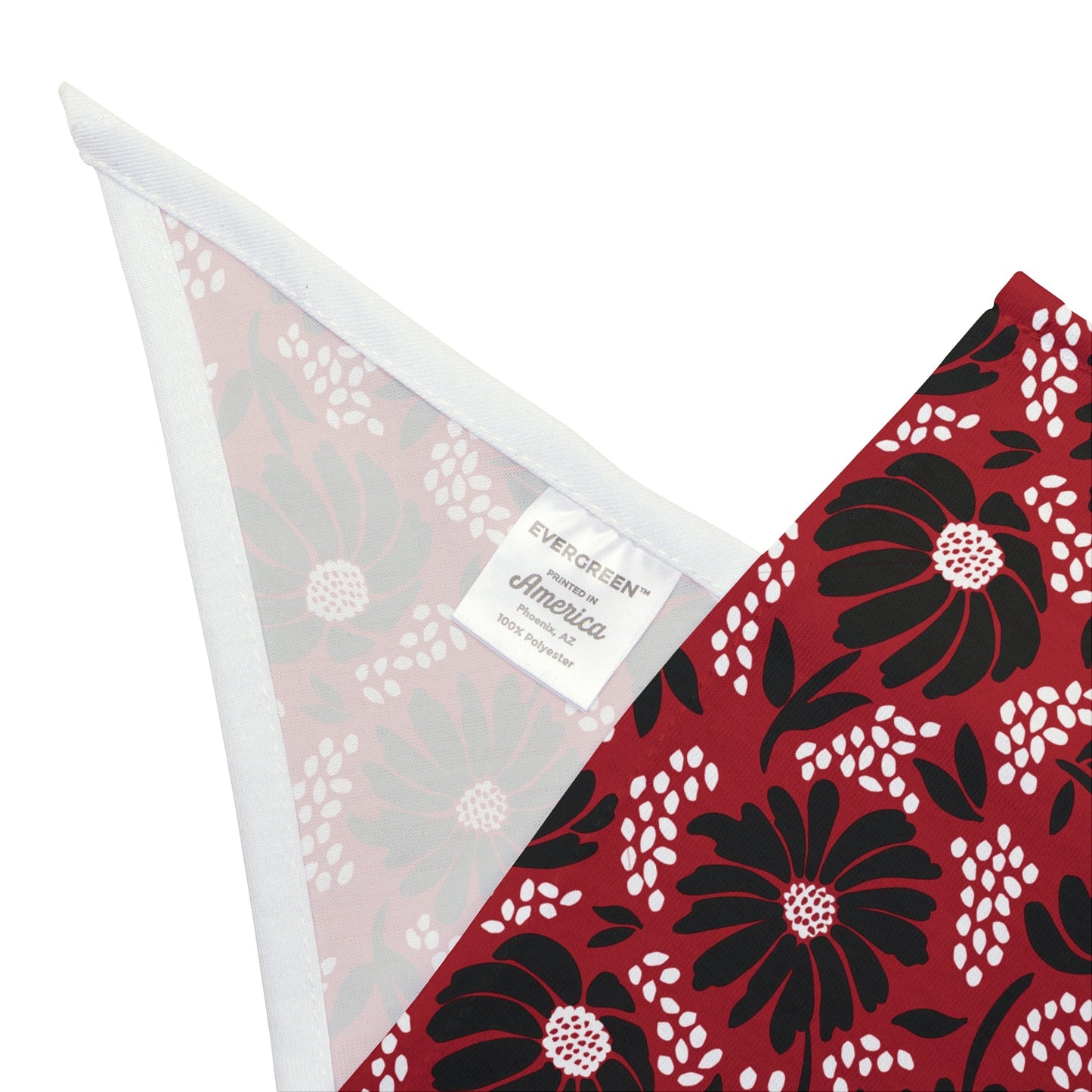 Pet Bandana | Red & Black | Bellis