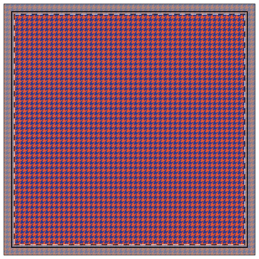 Napkin 4-set | Gainesville, Florida | Houndstooth