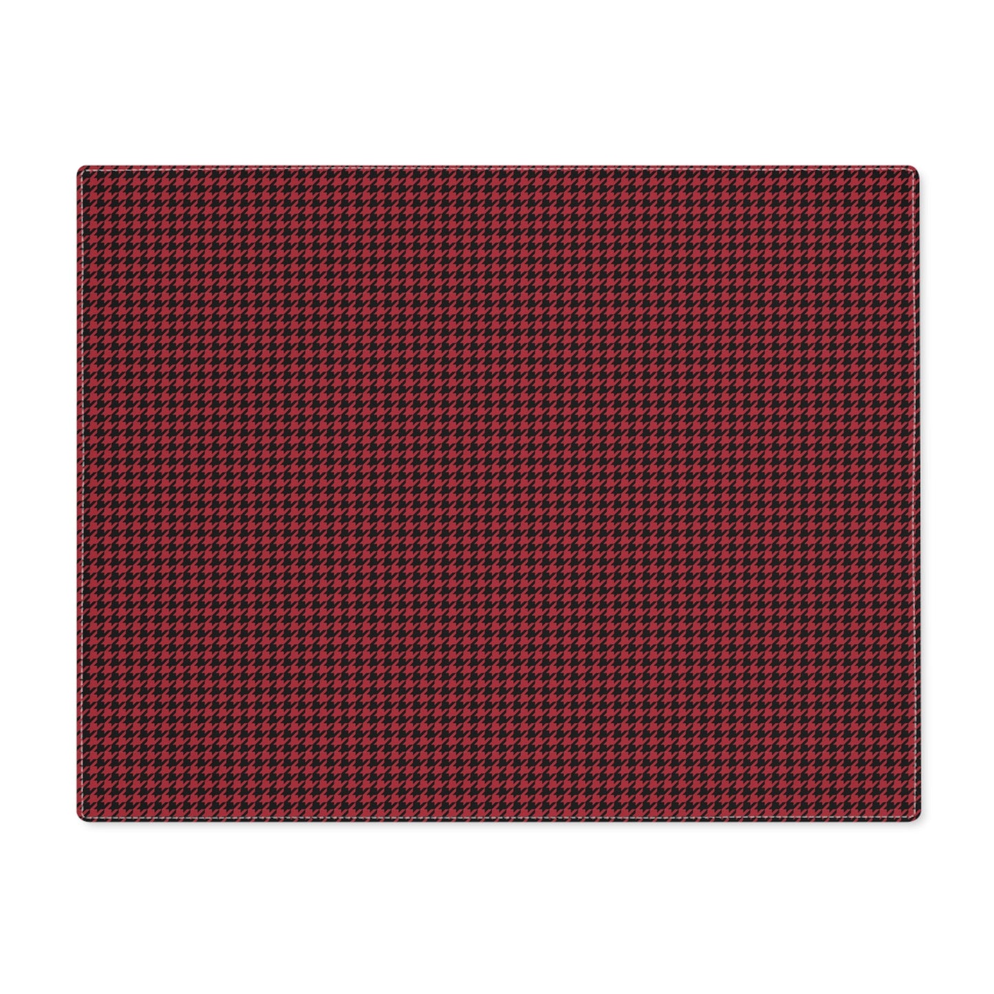 Placemat | Red & Black | Houndstooth