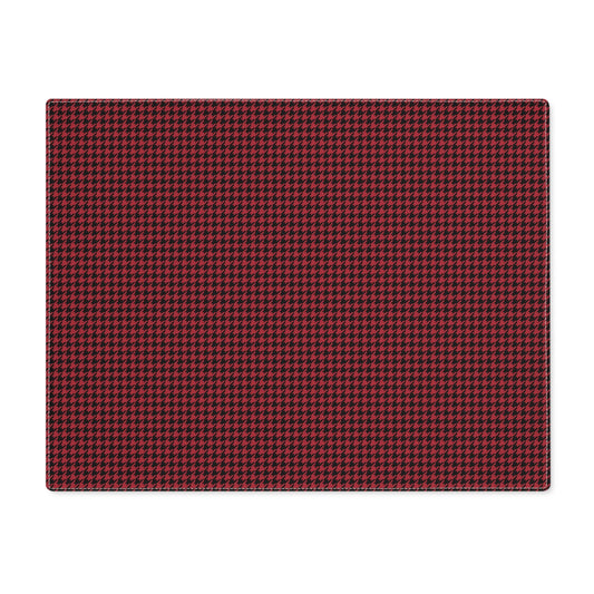 Placemat | Red & Black | Houndstooth