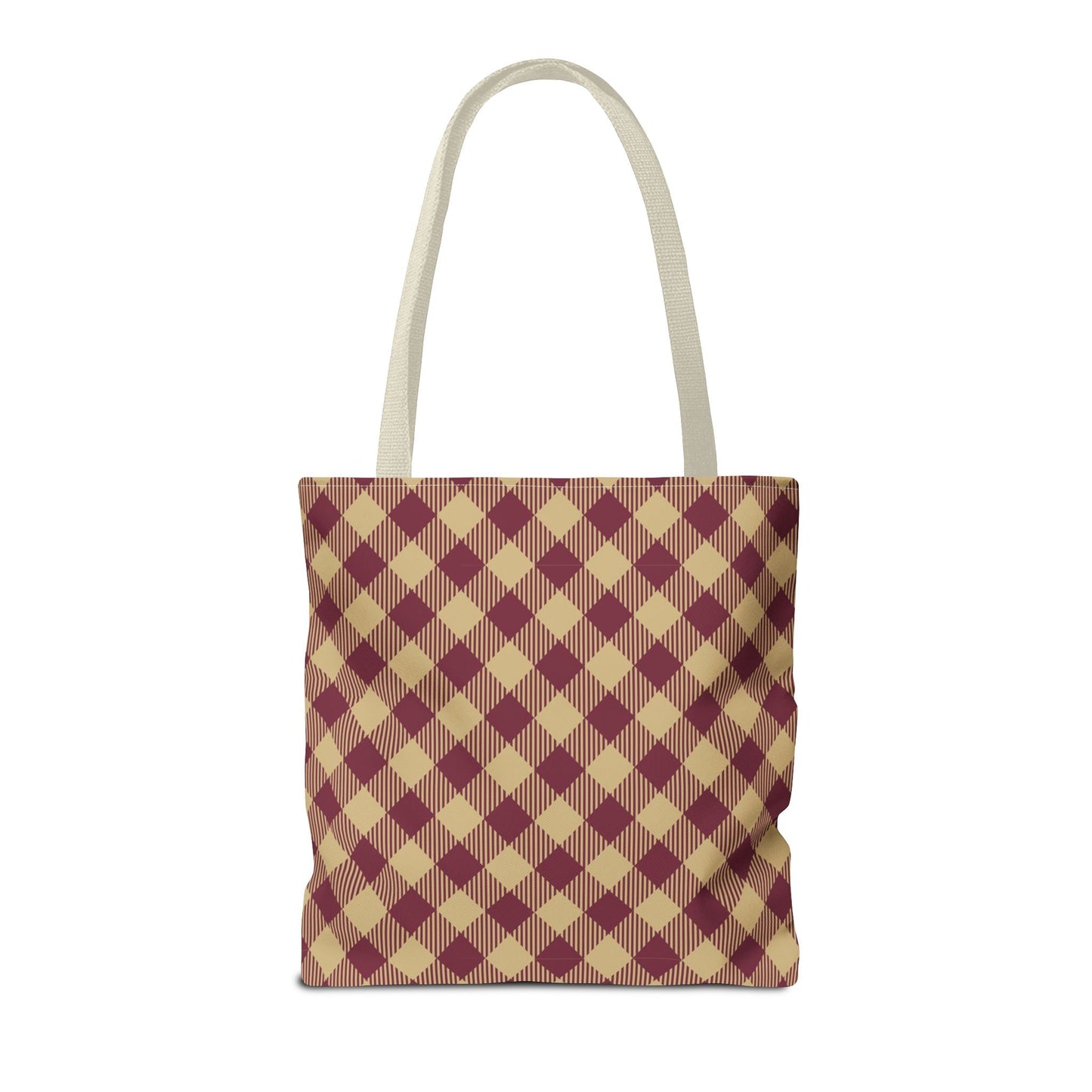 Totes | Maroon & Gold | Gingham