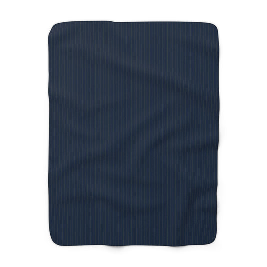 Sherpa Blanket | Notre Dame, Indiana | Pinstripe